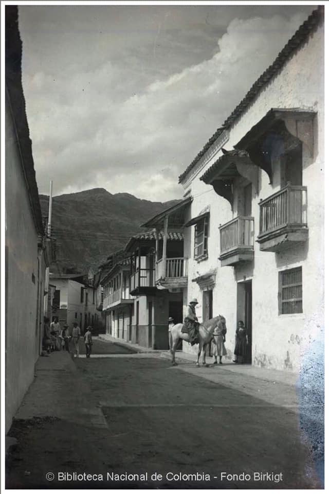 Calle de Bogotá - Hermann Friedrich Birkigt (entre 1930 y 1960)