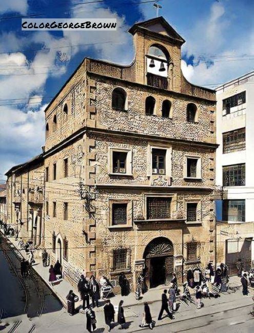 Iglesia Santa Inés década 1940